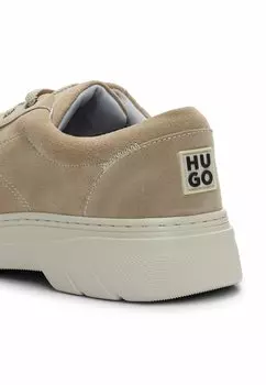 Спортивные туфли на шнуровке Urian Derb HUGO, девятка бежевая