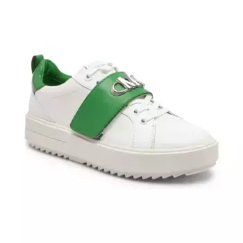 Спортивные туфли с кожаным ремешком Emmett Michael Kors, белый