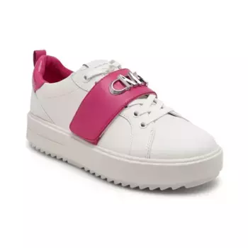 Спортивные туфли с кожаным ремешком Emmett Michael Kors, белый