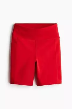 Спортивные велосипедки drymove с карманами H&M, красный