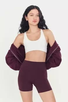 Спортивные велосипедные шорты из материала softmove H&M, красный