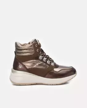 Спортивные женские ботильоны на молнии Xti, золотой