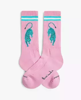 Спортивные женские носки Brianda Lion бежевого цвета Jimmy Lion, розовый