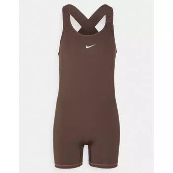 Спортивный боди-костюм Nike, коричневый