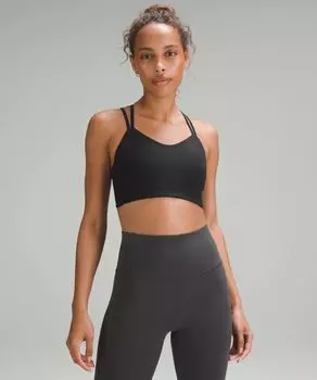 Спортивный бюсгальтер Lululemon, черный