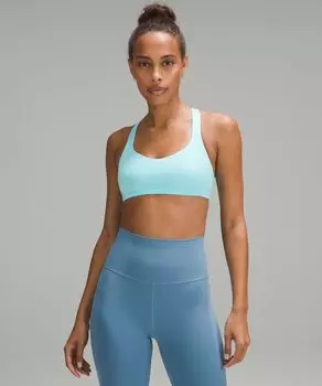 Спортивный бюсгальтер Lululemon, синий