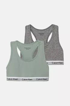 Спортивный бюстгальтер, 2 упаковки Calvin Klein Underwear, серый