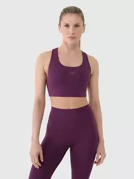 Спортивный бюстгальтер 4F, цвет lila - medium