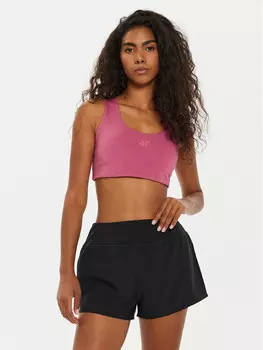 Спортивный бюстгальтер 4F, розовый