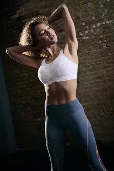 Спортивный бюстгальтер Active d+ Shock Absorber, белый