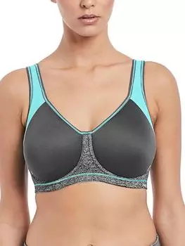 Спортивный бюстгальтер Active Sonic Molded J-Hook Carbon Freya, серый