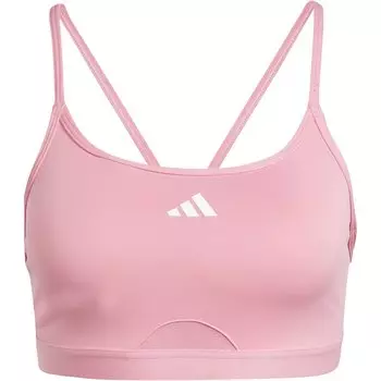 Спортивный бюстгальтер adidas Aeroreact, розовый