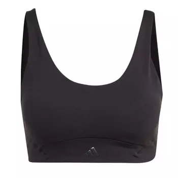 Спортивный бюстгальтер Adidas CoreFlow Luxe Studio Medium-Support, черный