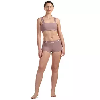 Спортивный бюстгальтер Adidas, цвет orchideenpink