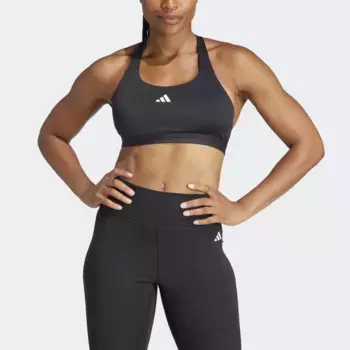 Спортивный бюстгальтер adidas Performance "TLRDRCT HS BRA", черный