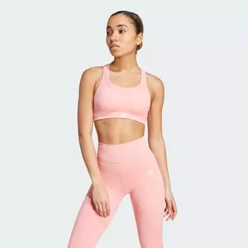 Спортивный бюстгальтер Adidas, розовый