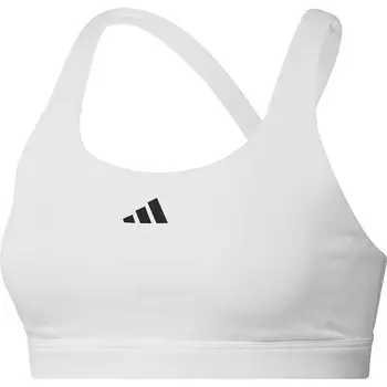 Спортивный бюстгальтер adidas Tlrdrct HS, белый