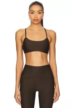 Спортивный бюстгальтер Airlift Intrigue от Alo, espresso