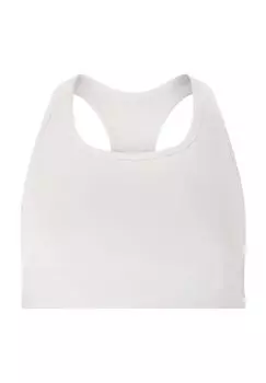Спортивный бюстгальтер Alanie с удобными чашками и спинкой-борцовкой ENDURANCE, белый