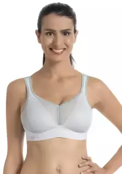 Спортивный бюстгальтер Anita Active "Air Control Delta Pad", чашка A-E, дышащая оболочка, сверхлегкая сетка во внешней чашке, белый