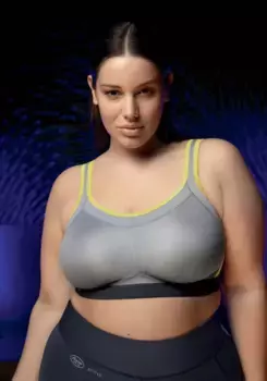 Спортивный бюстгальтер Anita Active "Sports bra Momentum", чашка C-G, бесшовные чашки, максимальная поддержка, серый