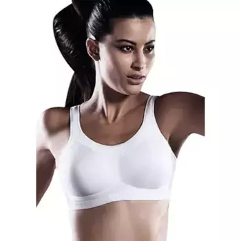 Спортивный бюстгальтер Anita Active "Sports bra Momentum", чашка C-G, бесшовные чашки, максимальная поддержка, белый