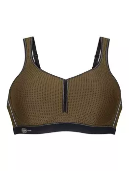 Спортивный бюстгальтер Anita, цвет dark oliv/schwarz