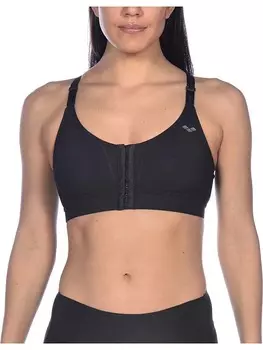 Спортивный бюстгальтер Arena Sport-BH Flora, цвет Schwarz - High