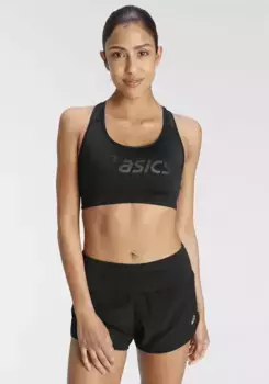 Спортивный бюстгальтер Asics "CORE ASICS LOGO BRA", черный