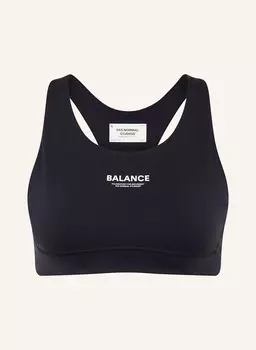 Спортивный бюстгальтер Balance с сеткой Pas Normal Studios, черный