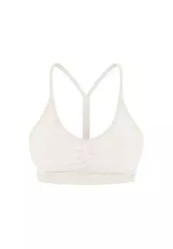 Спортивный бюстгальтер батик scrunch icon Smilodox, бежевый