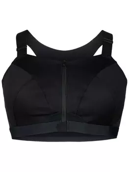 Спортивный бюстгальтер без косточек Active by Zizzi ASINVA, черный