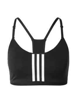 Спортивный бюстгальтер без косточек Adidas Aeroimpact Light-Support, черный
