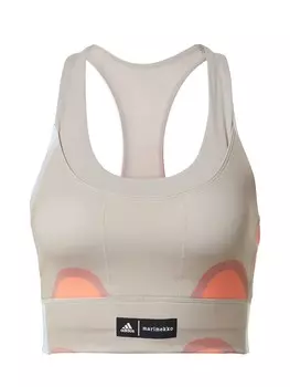 Спортивный бюстгальтер без косточек Adidas Marimekko, апельсин