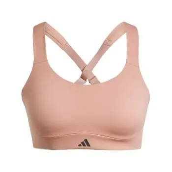 Спортивный бюстгальтер без косточек ADIDAS PERFORMANCE Impact Luxe, розовый