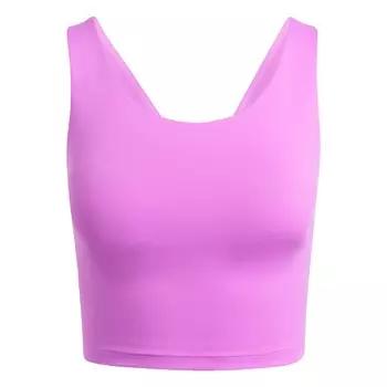 Спортивный бюстгальтер без косточек ADIDAS PERFORMANCE All Me, фиолетовый