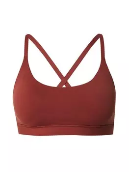 Спортивный бюстгальтер без косточек ADIDAS PERFORMANCE ALL ME, цвет Carmine red