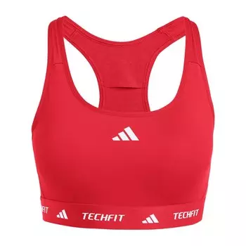Спортивный бюстгальтер без косточек ADIDAS PERFORMANCE, цвет Fire red