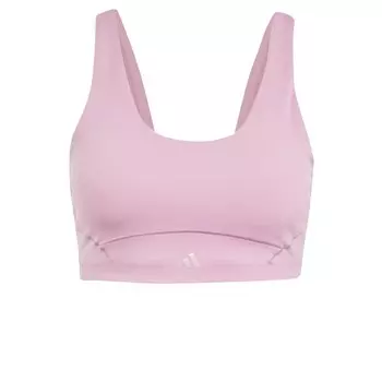 Спортивный бюстгальтер без косточек ADIDAS PERFORMANCE Coreflow Luxe Studio, розовый