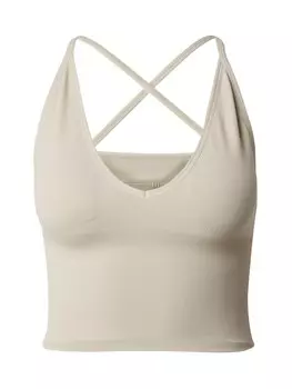 Спортивный бюстгальтер без косточек Aim'n, светло-серый