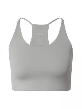 Спортивный бюстгальтер без косточек Girlfriend Collective Cleo, серый