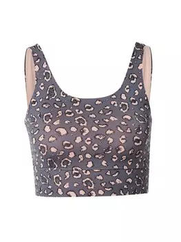 Спортивный бюстгальтер без косточек Hey Honey, базальтовый серый