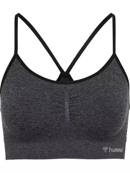 Спортивный бюстгальтер без косточек Hummel, черный
