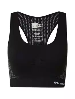Спортивный бюстгальтер без косточек Hummel, черный