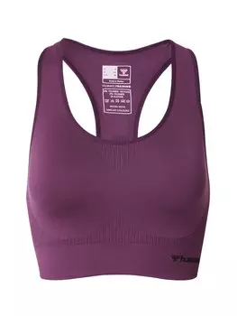 Спортивный бюстгальтер без косточек Hummel, фиолетовый