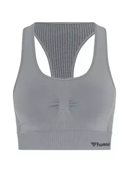 Спортивный бюстгальтер без косточек Hummel, серый