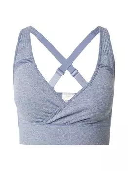 Спортивный бюстгальтер без косточек ICANIWILL, цвет Blue/mottled blue