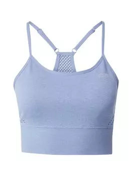 Спортивный бюстгальтер без косточек ICANIWILL Queen, светло-синий