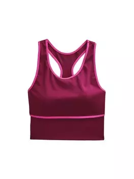 Спортивный бюстгальтер без косточек Next, бордовый
