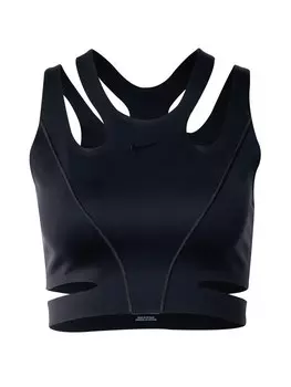 Спортивный бюстгальтер без косточек NIKE, черный